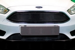 Сетка защитная в бампер Premium черный Strelka Ford Focus III 2011-2019