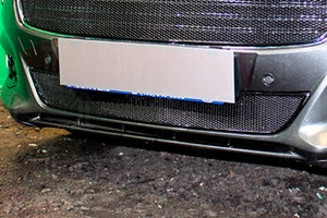 Сетка защитная в бампер Premium черный Strelka Ford Mondeo V 2015-2019 ― Auto-Clover