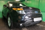 Сетка защитная в бампер Premium черный Strelka Ford Explorer 2011-2019