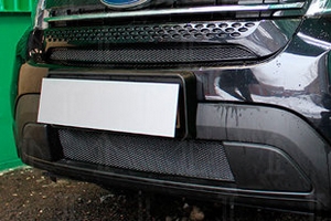 Сетка защитная в бампер Premium черный Strelka Ford Explorer 2011-2019 ― Auto-Clover