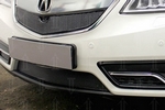 Сетка защитная в бампер Premium черный Strelka Acura MDX 2014-2019