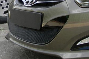 Сетка защитная в бампер Premium черный Strelka Hyundai i40 2011-2019 ― Auto-Clover