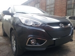 Сетка защитная в бампер Premium черный Strelka Hyundai ix35 2009-2015