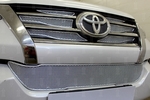 Сетка защитная в бампер Premium хром Strelka Toyota Fortuner 2015-2019