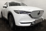 Сетка защитная в бампер Premium хром Strelka Mazda CX-5 2017-2019