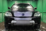 Сетка защитная в бампер Premium хром Strelka Volvo XC90 2002-2014