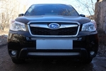 Сетка защитная в бампер Premium хром Strelka Subaru Forester 2013-2019