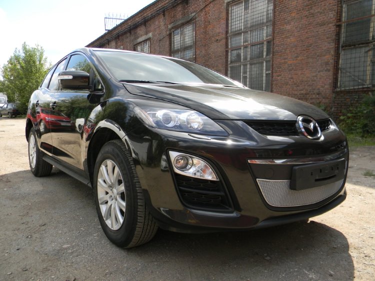Сетка защитная в бампер Premium хром Strelka Mazda CX-7 2006-2012 13087