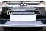 Сетка защитная в бампер Premium хром Strelka Mitsubishi Outlander III 2013-2019