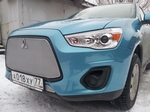 Сетка защитная в бампер Premium хром Strelka Mitsubishi ASX 2010-2019