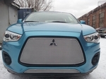 Сетка защитная в бампер Premium хром Strelka Mitsubishi ASX 2010-2019