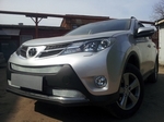Сетка защитная в бампер Premium хром Strelka Toyota RAV4 2013-2019