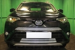 Сетка защитная в бампер Premium хром Strelka Toyota RAV4 2013-2019