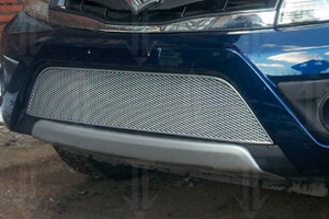 Сетка защитная в бампер Premium хром Strelka Suzuki Grand Vitara 2005-2014 ― Auto-Clover