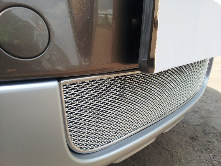 Сетка защитная в бампер Premium хром Strelka Skoda Yeti 2010-2019 no.6398