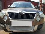 Сетка защитная в бампер Premium хром Strelka Skoda Yeti 2010-2019