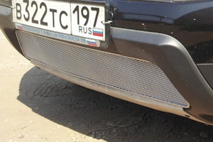 Сетка защитная в бампер Premium хром Strelka Renault Duster 2011-2019 ― Auto-Clover