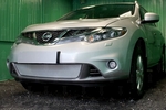 Сетка защитная в бампер Premium хром Strelka Nissan Murano (Z51) 2008-2014