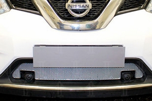 Сетка защитная в бампер Premium хром Strelka Nissan X-Trail 2014-2019 ― Auto-Clover