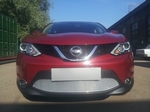 Сетка защитная в бампер Premium хром Strelka Nissan Qashqai 2014-2019