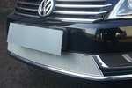 Сетка защитная в бампер Premium хром Strelka Volkswagen Passat B7 2010-2015