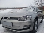 Сетка защитная в бампер Premium хром Strelka Volkswagen Golf VII 2013-2019