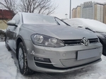 Сетка защитная в бампер Premium хром Strelka Volkswagen Golf VII 2013-2019