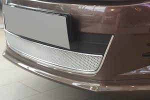 Сетка защитная в бампер Premium хром Strelka Volkswagen Tiguan I 2008-2016 ― Auto-Clover