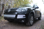 Сетка защитная в бампер Premium хром Strelka Volkswagen Touareg II 2010-2018