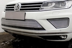 Сетка защитная в бампер Premium хром Strelka Volkswagen Touareg II 2010-2018