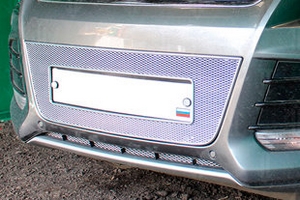 Сетка защитная в бампер Premium хром Strelka Ford Kuga II 2013-2019 ― Auto-Clover