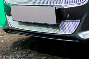 Сетка защитная в бампер Premium хром Strelka Ford Mondeo V 2015-2019 ― Auto-Clover