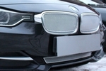 Сетка защитная в бампер Premium хром Strelka BMW 3 (F30) 2012-2019