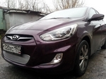 Сетка защитная в бампер Premium хром Strelka Hyundai Solaris 2011-2017