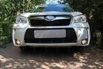 Сетка защитная в бампер Premium Strelka Subaru Forester 2013-2019