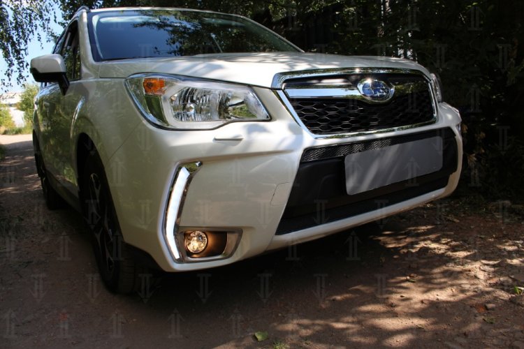 Сетка защитная в бампер Premium Strelka Subaru Forester 2013-2019 13122