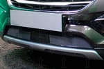 Сетка защитная в бампер (с датчиком ACC) Premium черный Strelka Hyundai Santa Fe 2012-2018
