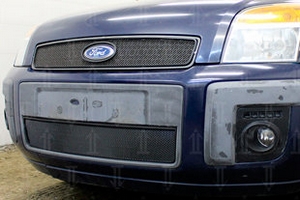 Сетка защитная в бампер Standart черный Strelka Ford Fusion 2002-2012 ― Auto-Clover