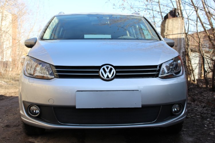 Сетка защитная в бампер Standart черный Strelka Volkswagen Caddy 2003-2019 no.3356