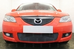 Сетка защитная в бампер Standart черный Strelka Mazda 3 I 2003-2008