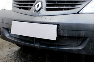 Сетка защитная в бампер Standart черный Strelka Renault Logan 2004-2012 ― Auto-Clover