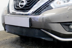 Сетка защитная в бампер Standart черный Strelka Nissan Murano (Z52) 2015-2019 ― Auto-Clover