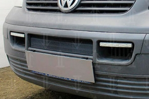 Сетка защитная в бампер Standart черный Strelka Volkswagen Transporter T5 2003-2015 ― Auto-Clover