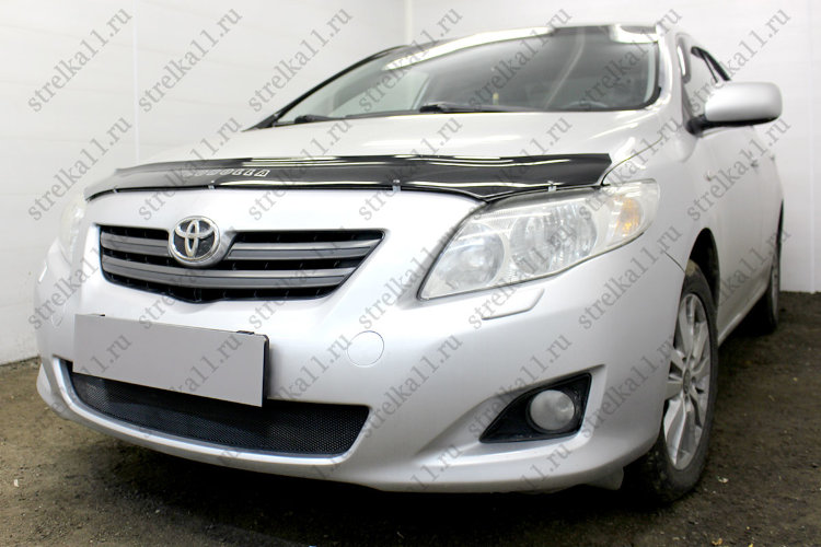 Сетка защитная в бампер Standart черный Strelka Toyota Corolla 2007-2013 no.5447
