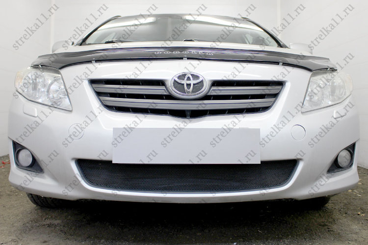 Сетка защитная в бампер Standart черный Strelka Toyota Corolla 2007-2013 no.5447