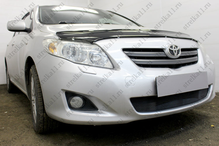 Сетка защитная в бампер Standart черный Strelka Toyota Corolla 2007-2013 no.5447