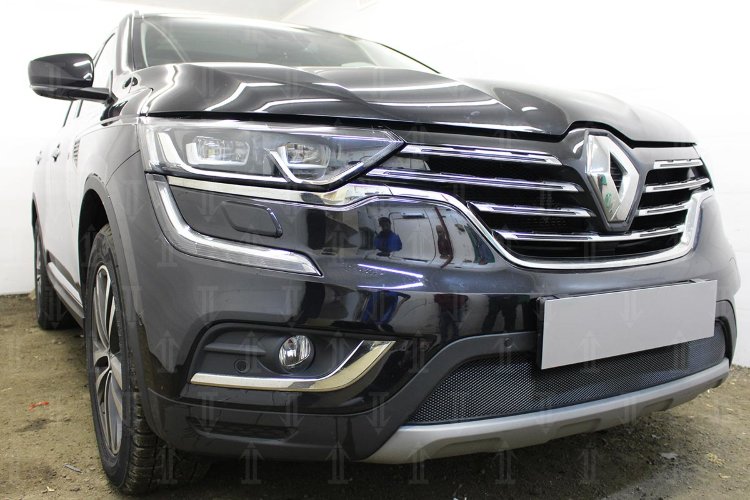 Сетка защитная в бампер Standart черный Strelka Renault Koleos 2016-2019 no.5450