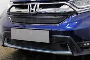 Сетка защитная в бампер Standart черный Strelka Honda CR-V V 2016-2019 ― Auto-Clover