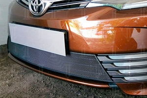 Сетка защитная в бампер Standart черный Strelka Toyota Corolla 2013-2019 ― Auto-Clover