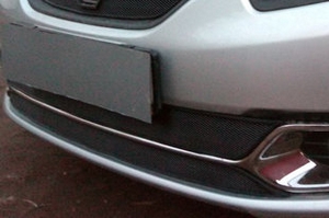 Сетка защитная в бампер Standart черный Strelka Renault Logan 2013-2019 ― Auto-Clover
